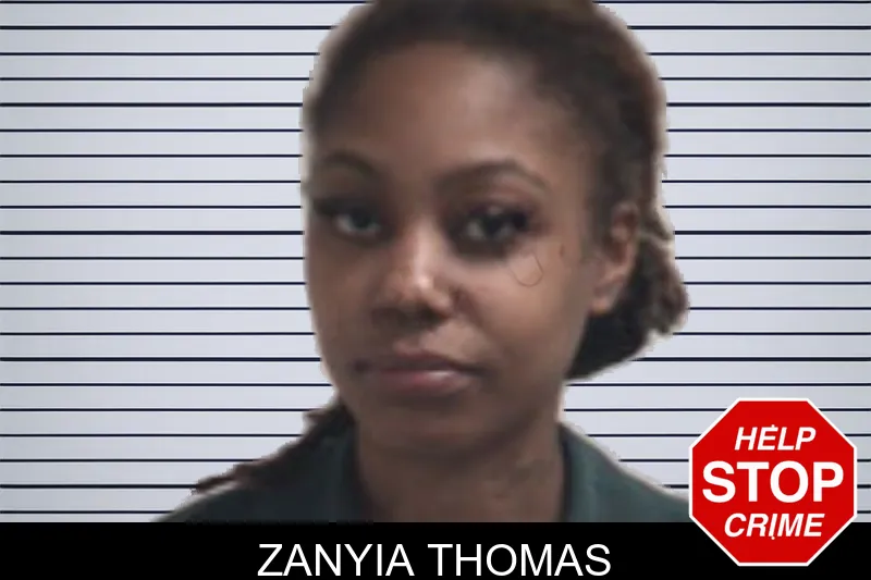 Zanyia Thomas mugshot