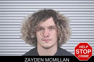 Zayden McMillan mugshot
