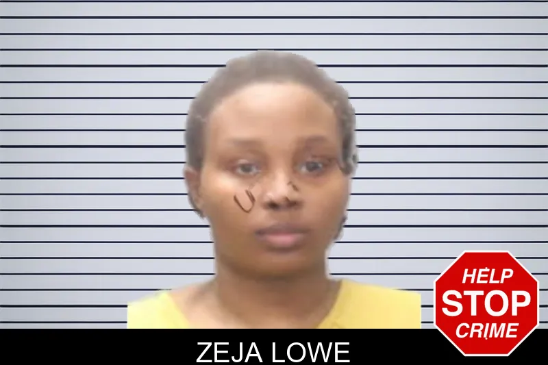 Zeja Lowe mugshot