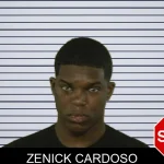 Zenick Cardoso mugshot