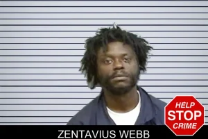 Zentavius Webb mugshot