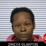 Zikeya Glanton mugshot
