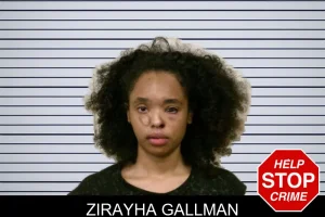 Zirayha Gallman mugshot