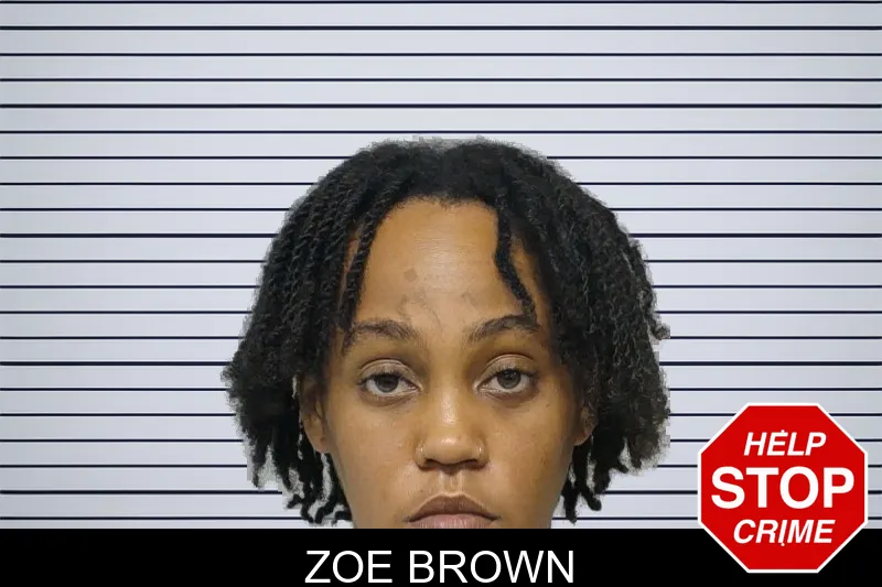 Zoe Brown mugshot – Bibb County , Georgia Zoe Brown mugshot