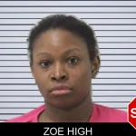 Zoe High mugshot