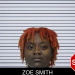 Zoe Smith mugshot