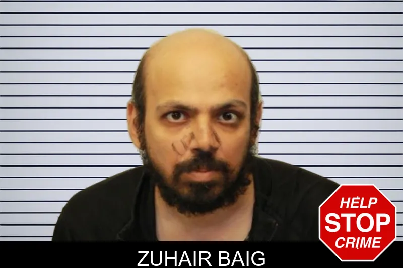 Zuhair Baig mugshot