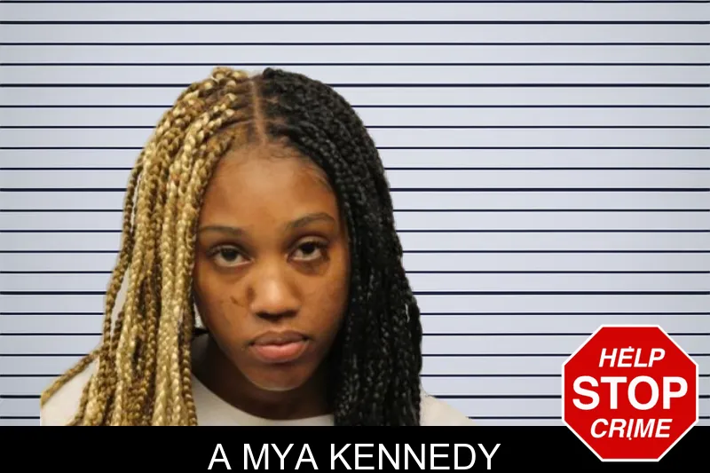 A Mya Kennedy mugshot