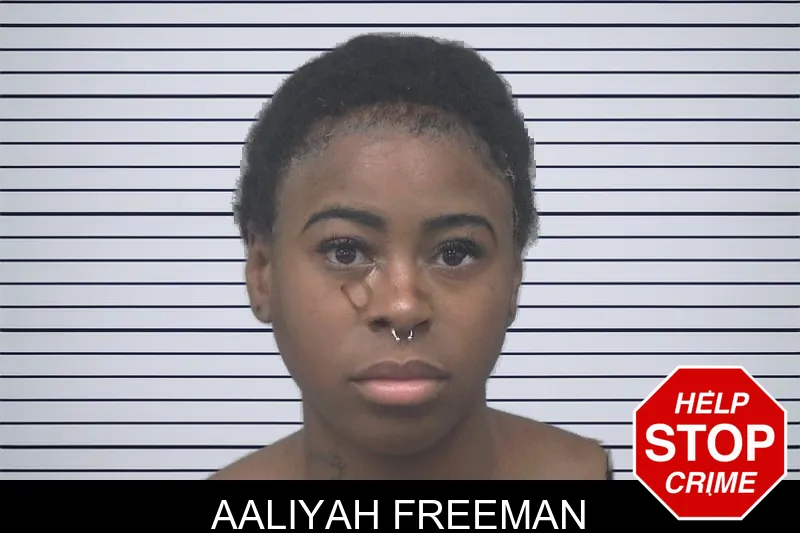 Aaliyah Freeman mugshot