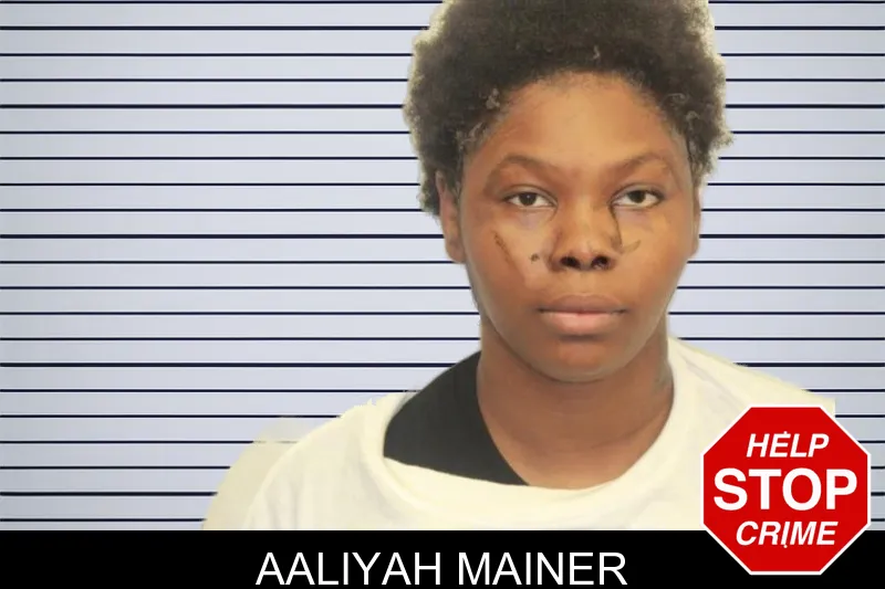 Aaliyah Mainer mugshot