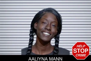 Aaliyna Mann mugshot