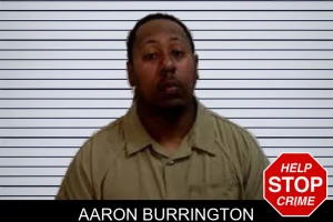 Aaron Burrington mugshot