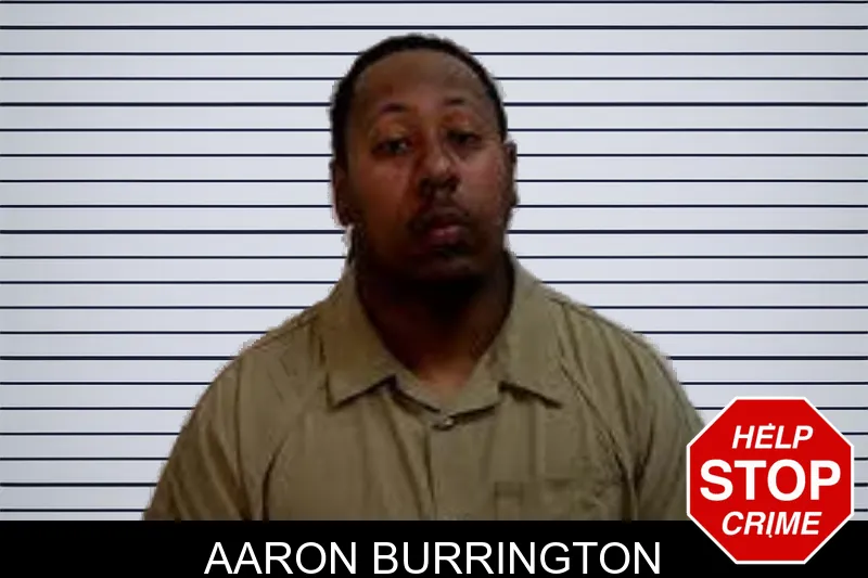 Aaron Burrington mugshot