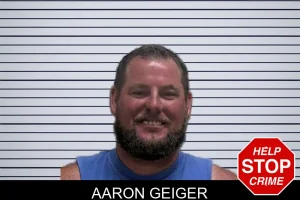 Aaron Geiger mugshot
