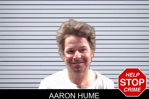 Aaron Hume mugshot