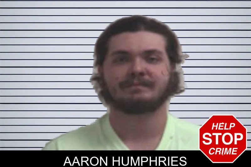 Aaron Humphries mugshot