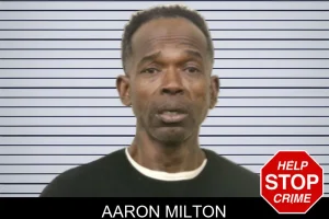 Aaron Milton mugshot