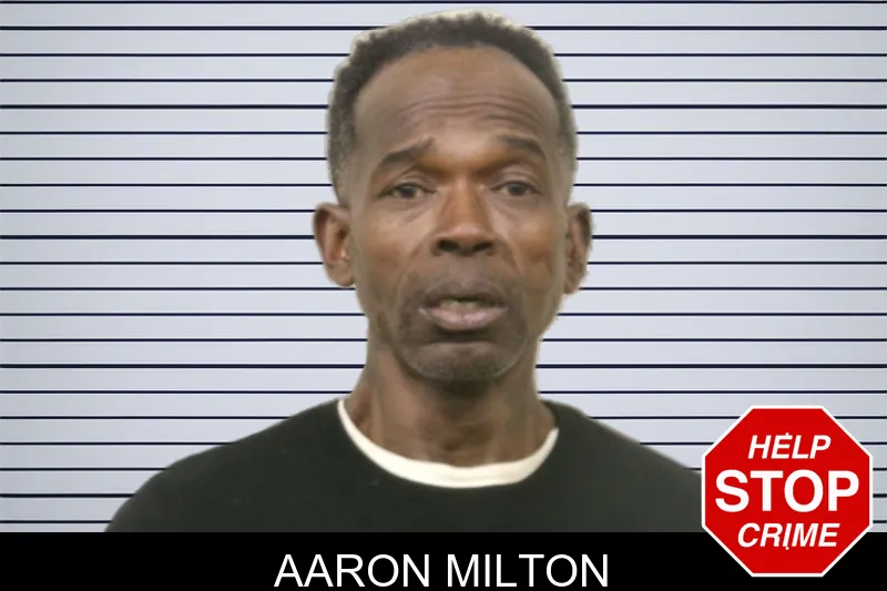 Aaron Milton mugshot
