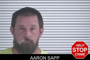 Aaron Sapp mugshot