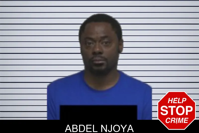 Abdel Njoya mugshot