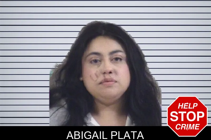 Abigail Plata mugshot