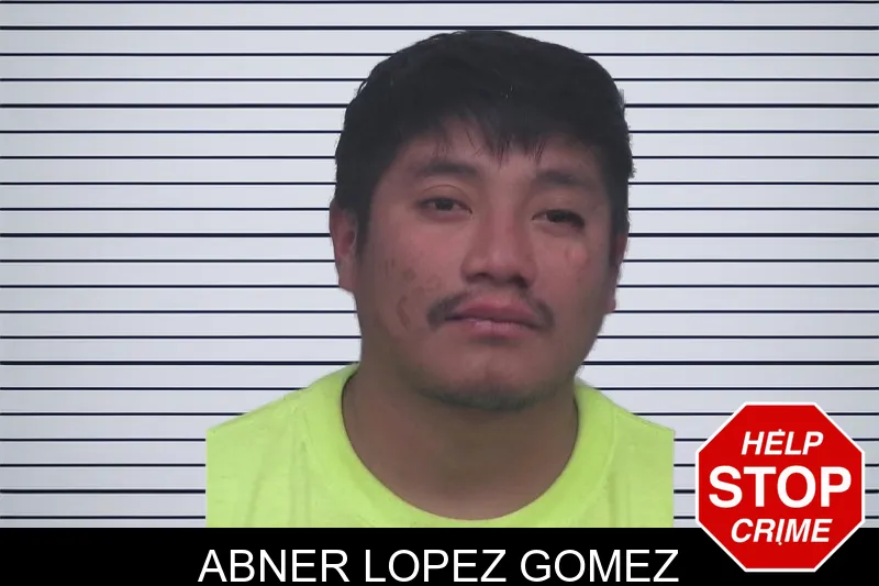 Abner Lopez Gomez mugshot
