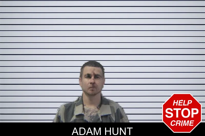 Adam Hunt mugshot