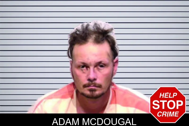 Adam McDougal mugshot