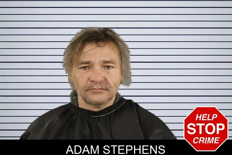 Adam Stephens mugshot