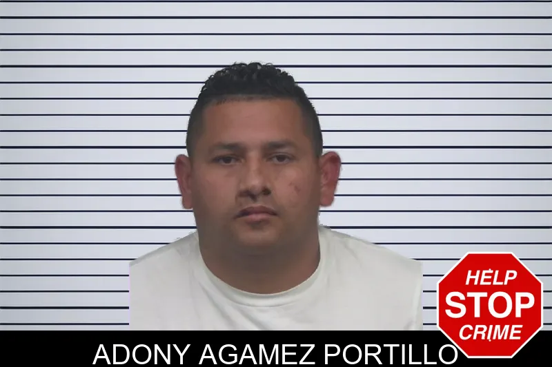 Adony Agamez Portillo mugshot