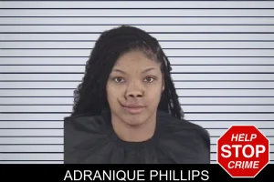 Adranique Phillips mugshot