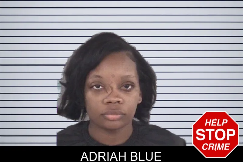 Adriah Blue mugshot