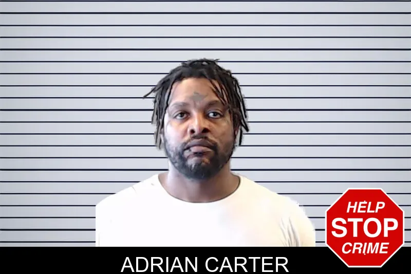 Adrian Carter mugshot