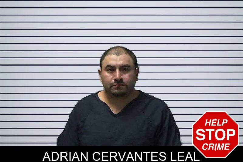 Adrian Cervantes Leal mugshot