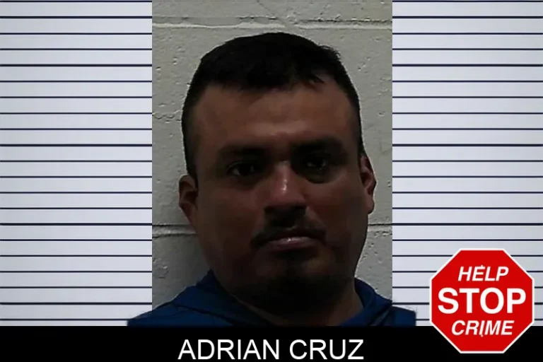 Adrian Cruz mugshot – Pierce County , Georgia Adrian Cruz