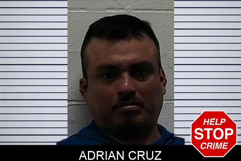 Adrian Cruz mugshot
