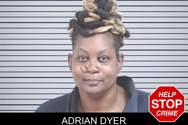 Adrian Dyer mugshot