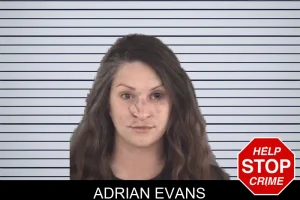 Adrian Evans mugshot