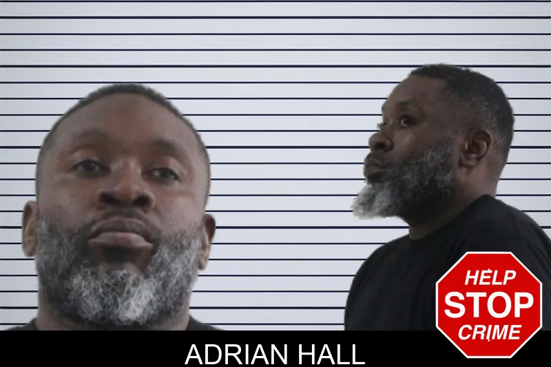 Adrian Hall mugshot