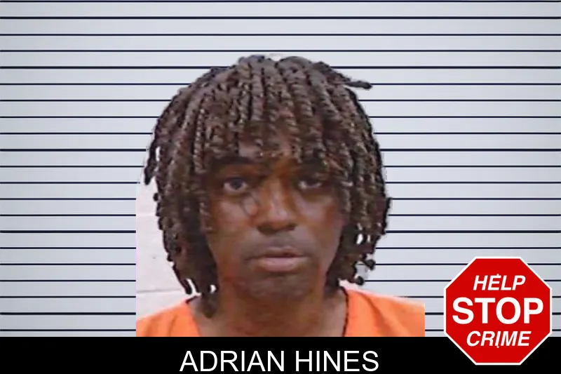 Adrian Hines mugshot