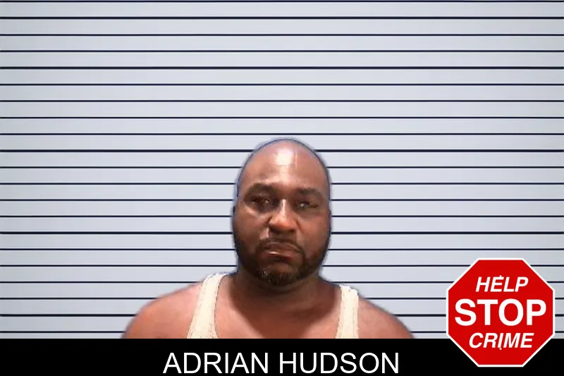 Adrian Hudson mugshot