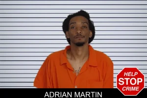 Adrian Martin mugshot