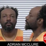 Adrian McClure mugshot