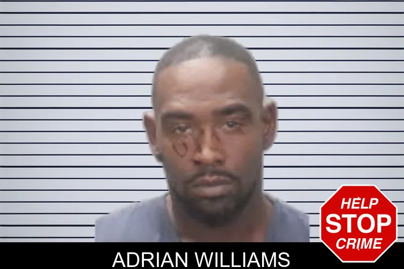 Adrian Williams mugshot