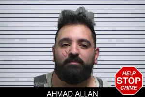 Ahmad Allan mugshot