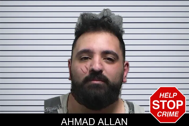 Ahmad Allan mugshot