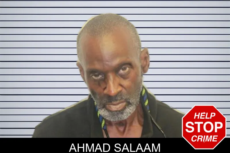 Ahmad Salaam mugshot