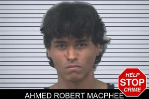 Ahmed Robert MacPhee mugshot