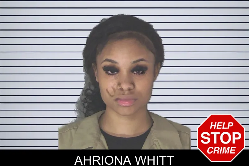 Ahriona Whitt mugshot