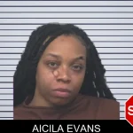 Aicila Evans mugshot